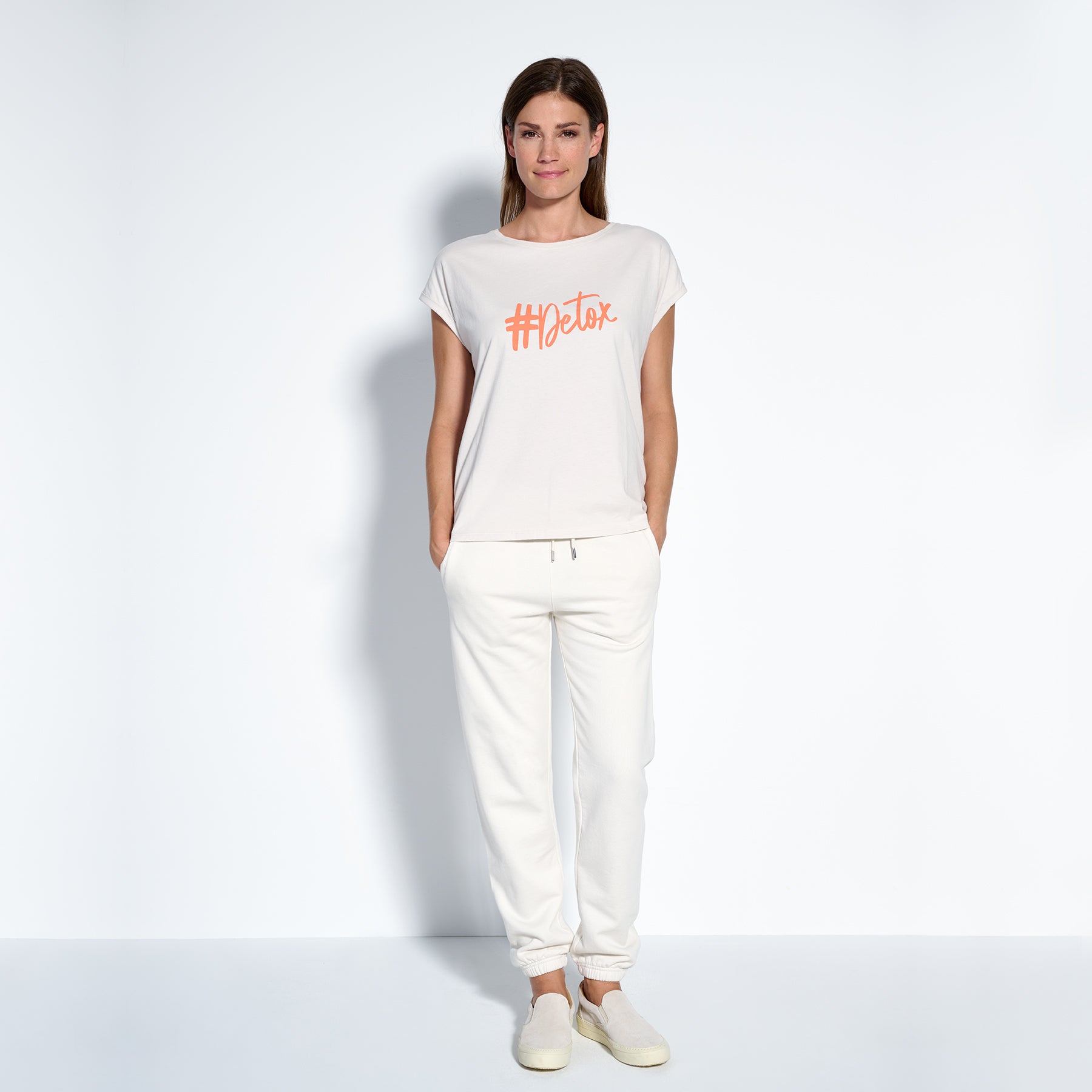 Lanserhof x Juvia Washed CO Boxy Shirt Women "Detox"
