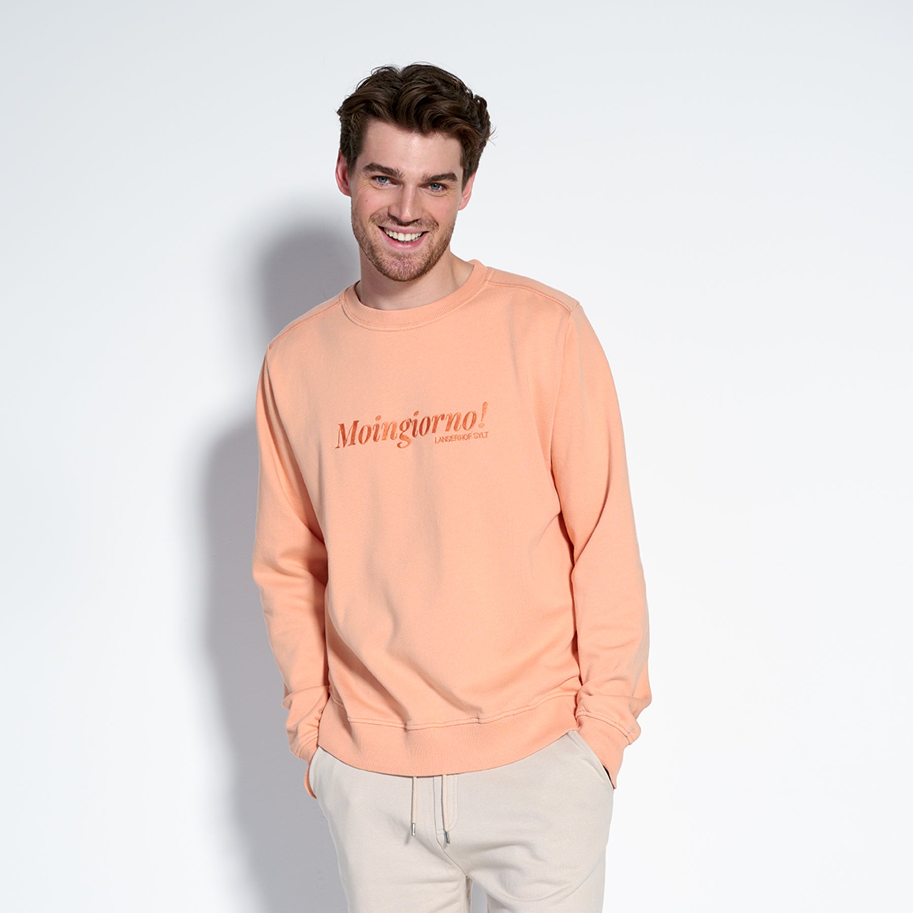 Lanserhof x Juvia CO Fleece Sweater Men "Moingiorno"