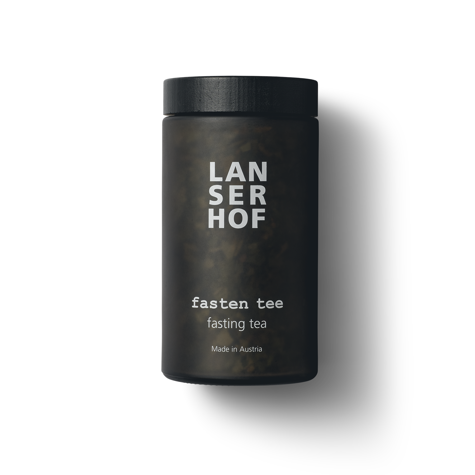 fasting tea in a jar