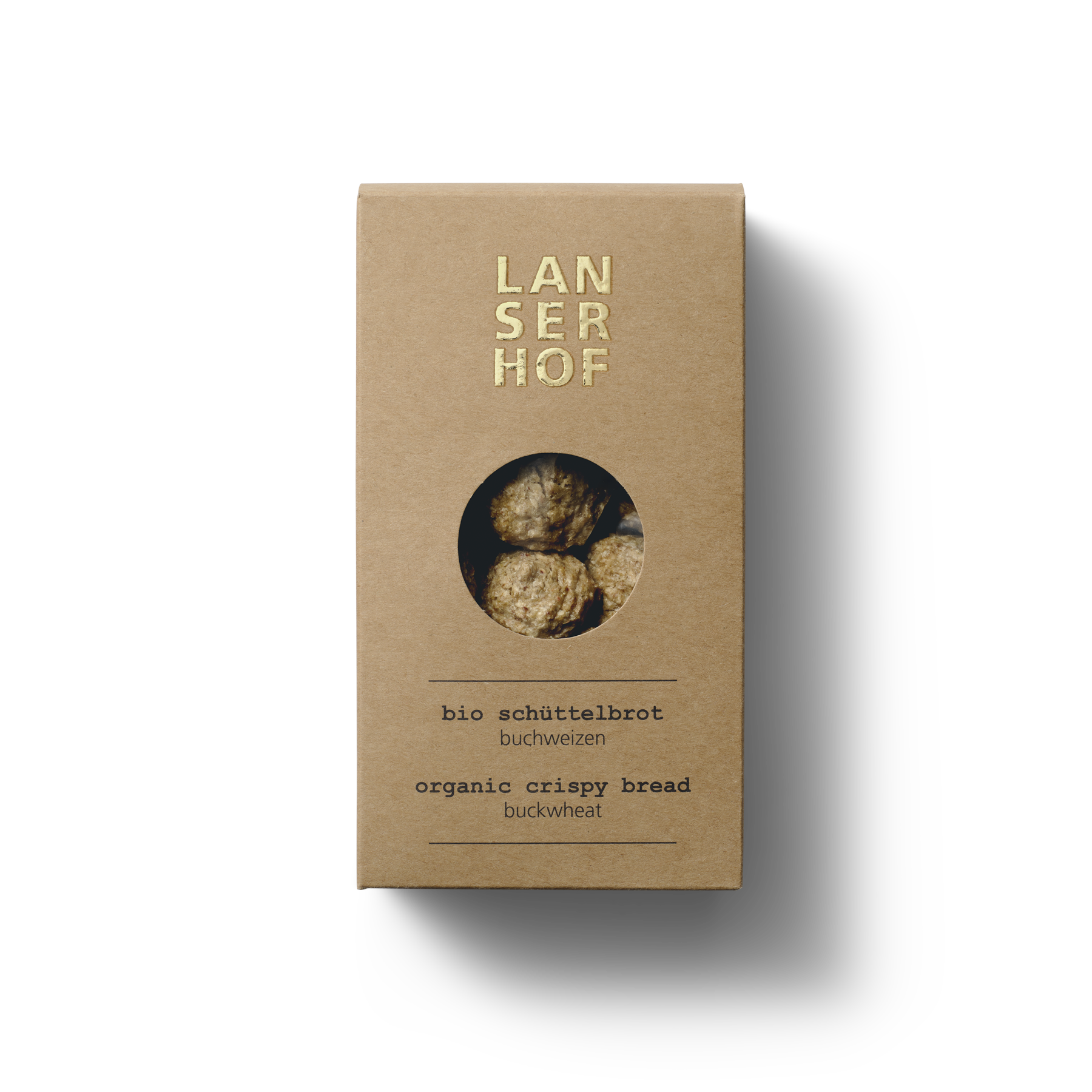 Lanserhof Organic shake bread - buckwheat
