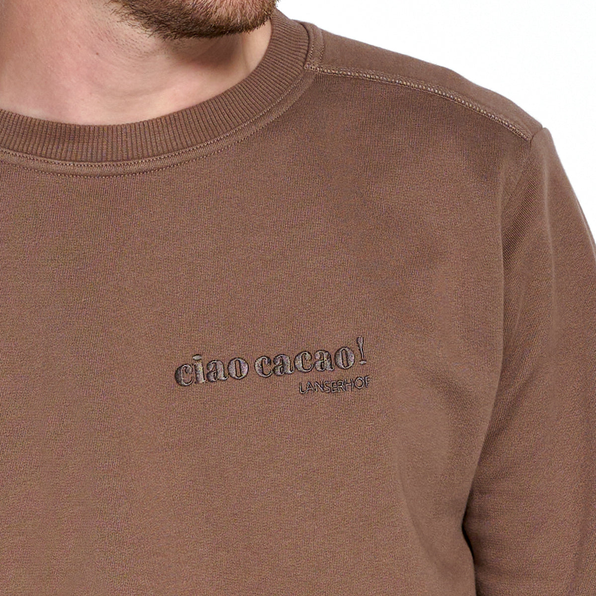 Lanserhof x Juvia CO Fleece Sweater Men "ciao cacao"