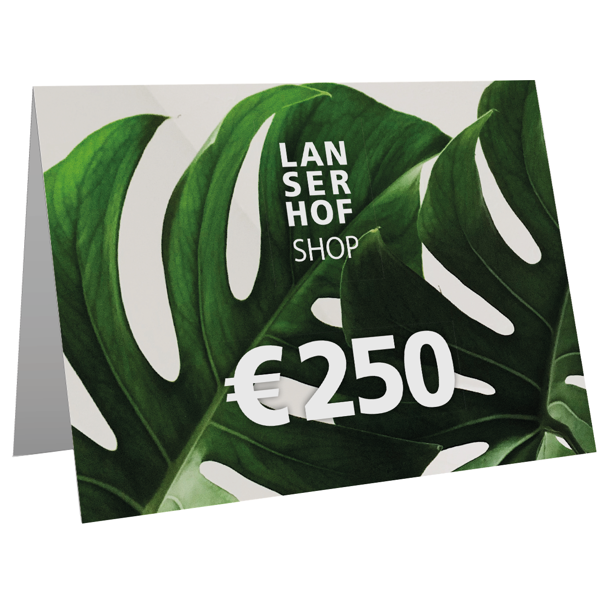 Gutschein-Karte Lanserhof Shop