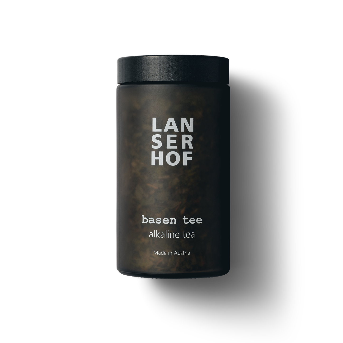 Lanserhof base tea in a glass