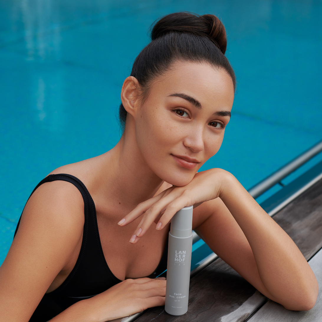LANSERHOF LAB Face Sun Cream Shooting
