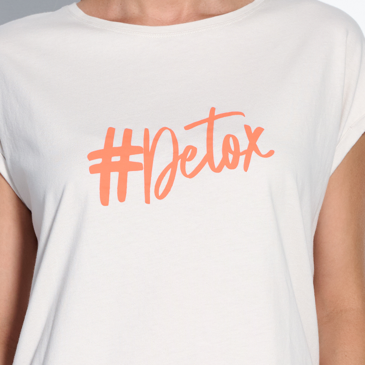 Lanserhof x Juvia Washed CO Boxy Shirt Women "Detox"