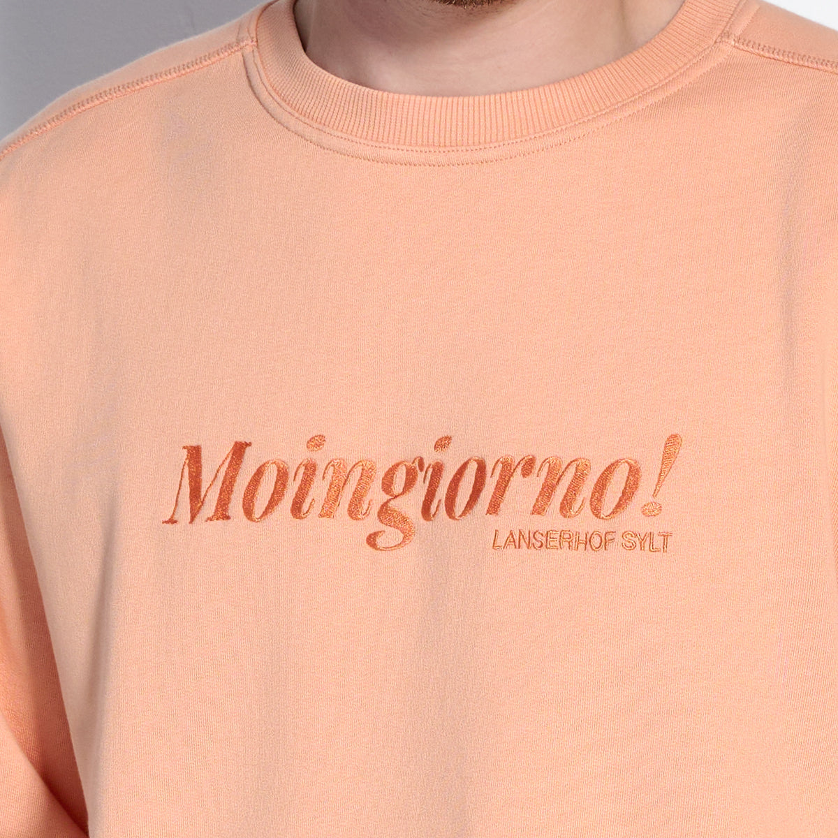 Lanserhof x Juvia CO Fleece Sweater Men "Moingiorno"