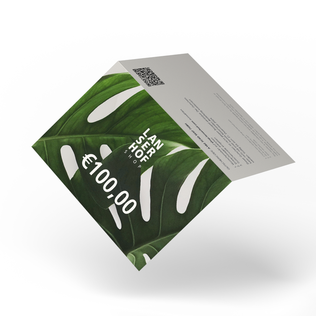 Lanserhof Shop voucher for printing: 10.00 - 1,000.00 EUR