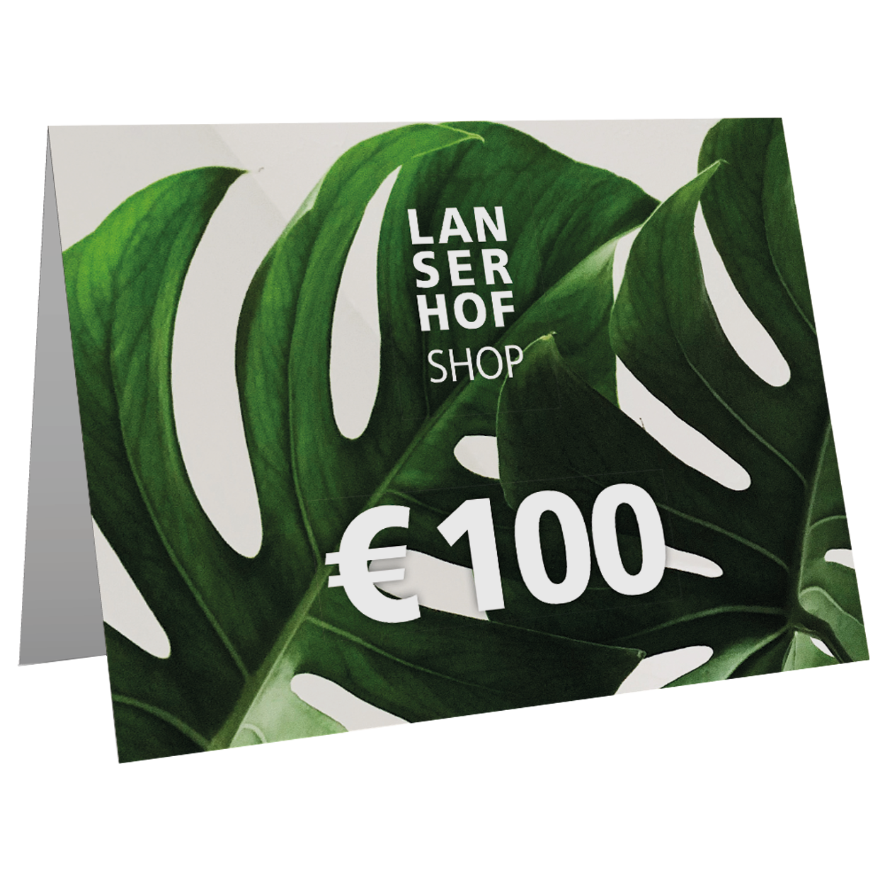 Gutschein-Karte Lanserhof Shop