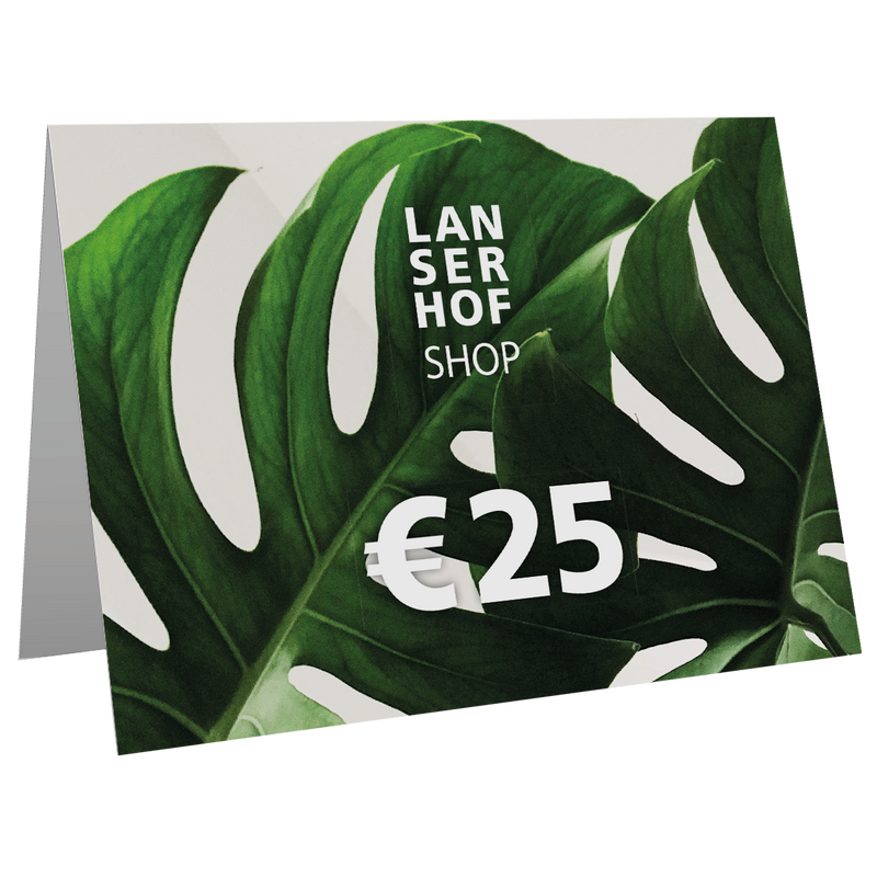 Voucher card Lanserhof online shop: 25 - 250 EUR