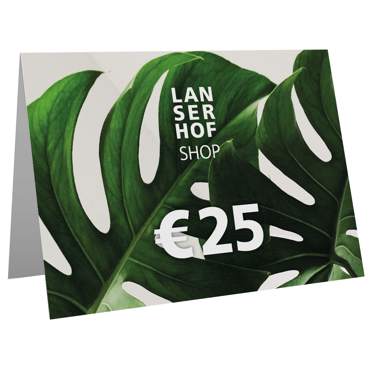 Voucher card Lanserhof online shop: 25 - 250 EUR