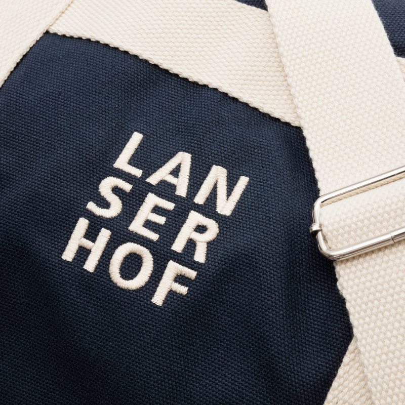 Lanserhof sac de sport toile bleu foncé